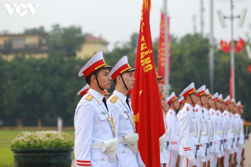 trang nghiem le chao co tren quang truong ba Dinh ngay quoc khanh 2 9 hinh anh 8