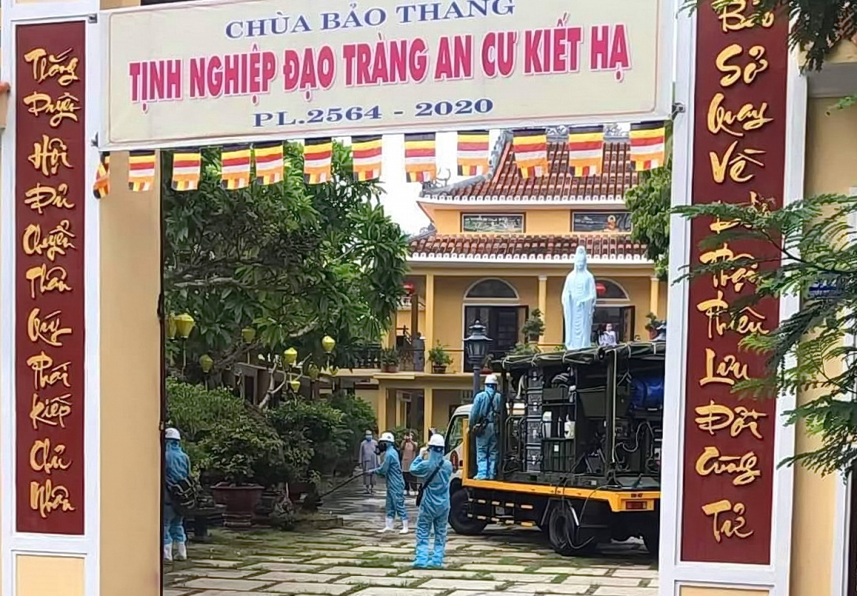 Hai sư cô ở Quảng Nam tái dương tính với COVID-19 được xuất viện