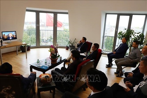 teleconference discusses vietnam-germany trade promotion picture 1 teleconference discusses vietnam-germany trade promotion picture 1