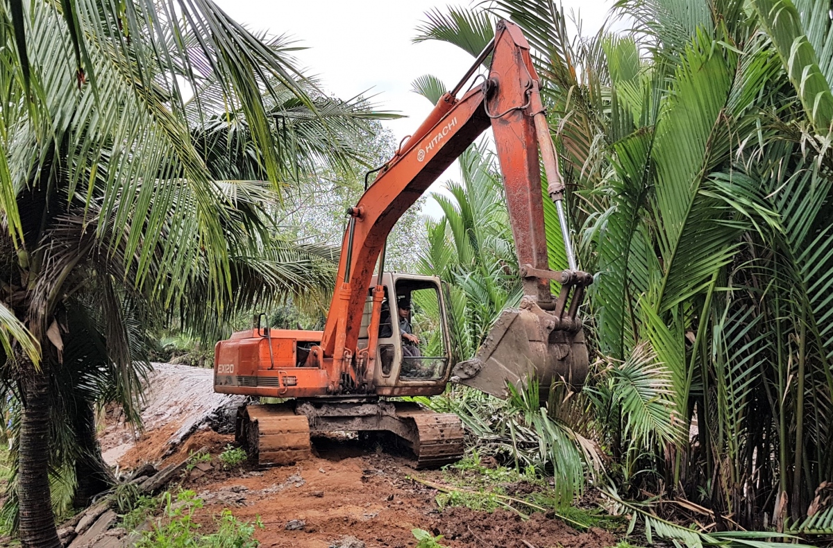 Sóc Trăng gồng mình ứng phó với triều cường