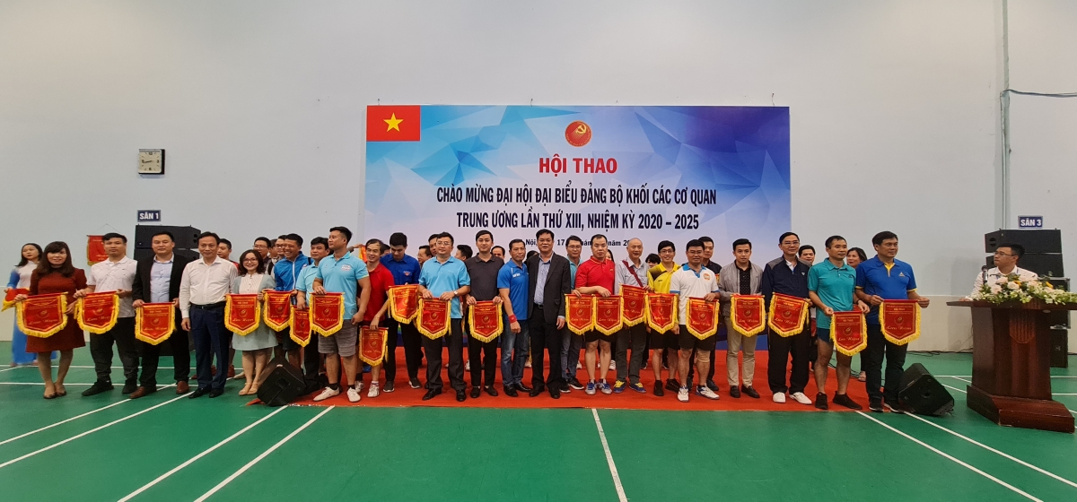 Khai mạc Hội thao chào mừng Đại hội Đảng bộ Khối lần thứ XIII nhiệm kỳ 2020-2025