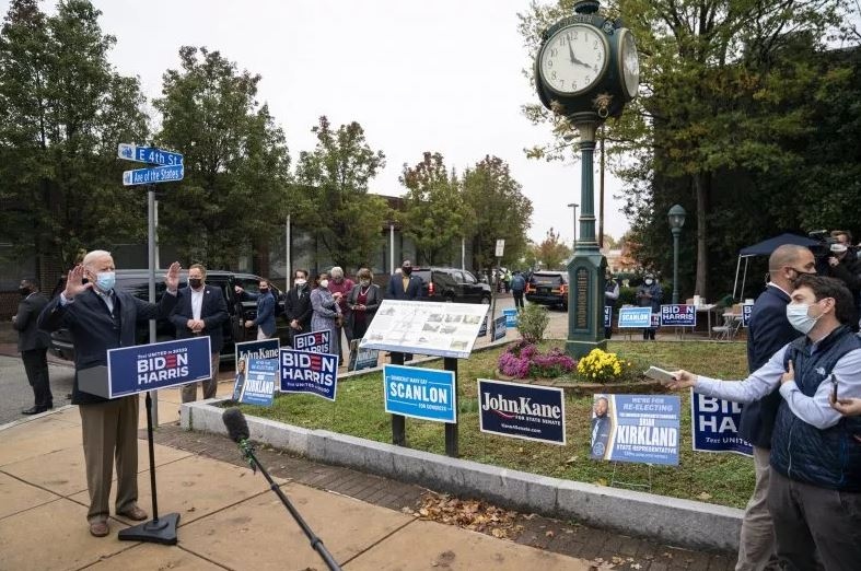 Ông biden đang đi vào vết xe đổ của bà hillary ở bang quê nhà pennsylvania hình ảnh 1 Ong biden dang di vao vet xe do cua ba hillary o bang que nha pennsylvania hinh anh 1