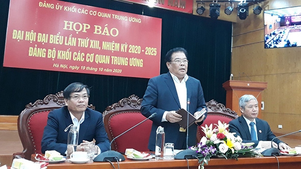 300 dai bieu du Dai hoi xiii Dang bo khoi cac co quan trung uong hinh anh 1