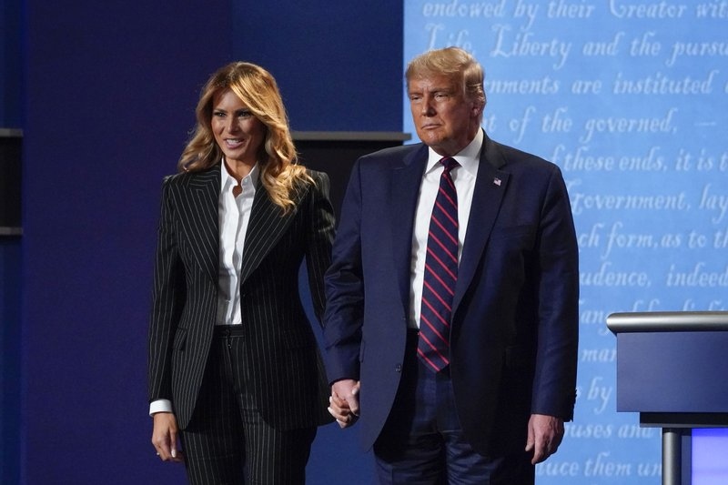 Đệ nhất phu nhân mỹ vẫn vắng bóng sau khi ông trump nối lại chiến dịch tranh cử hình ảnh 1 De nhat phu nhan my van vang bong sau khi ong trump noi lai chien dich tranh cu hinh anh 1