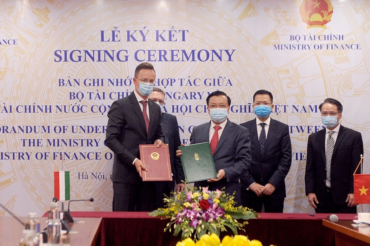 vietnam, hungary sign mou on finance cooperation picture 1