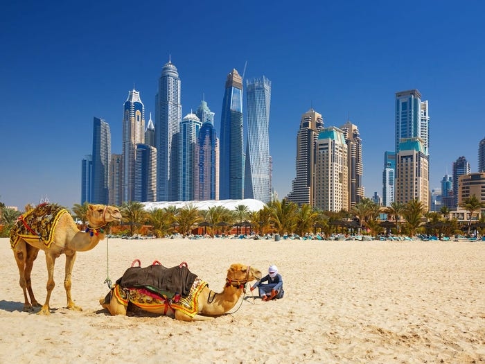 Dubai cho phép người nước ngoài đến làm việc tối đa 1 năm và không thu thuế thu nhập. Nguồn: Shutterstock