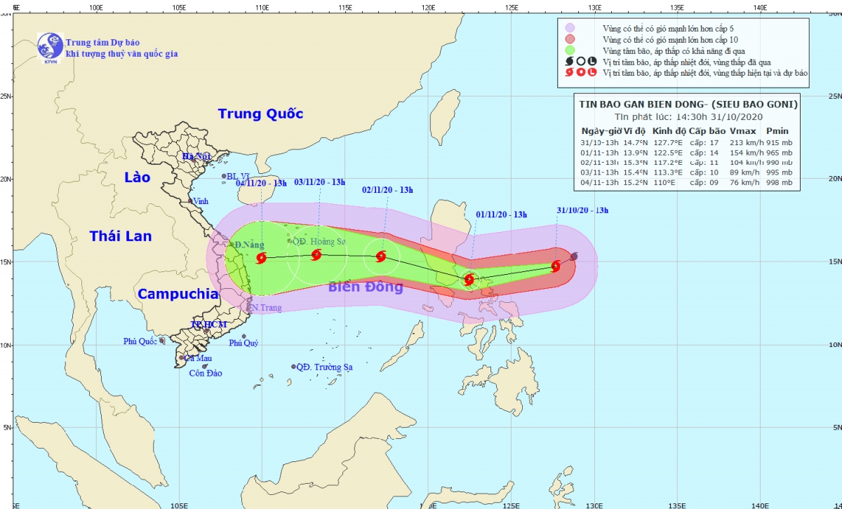 sieu bao goni manh cap 17 cach phillipines khoang 360km hinh anh 1