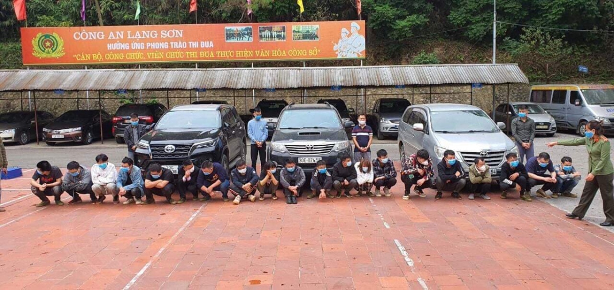 20 chinese arrested trying to illegally enter vietnam picture 1