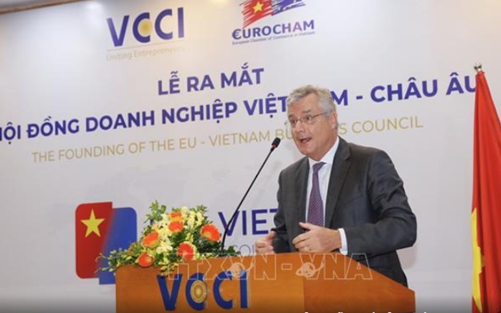 ra mat hoi dong doanh nghiep viet nam chau Au hinh anh 1