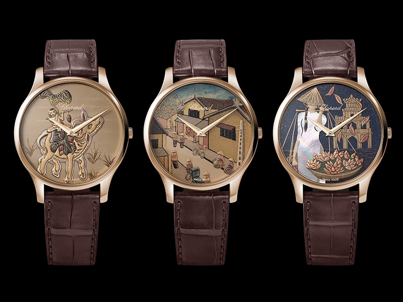 chopard luxury watch features images of hanoi s old quarter picture 1