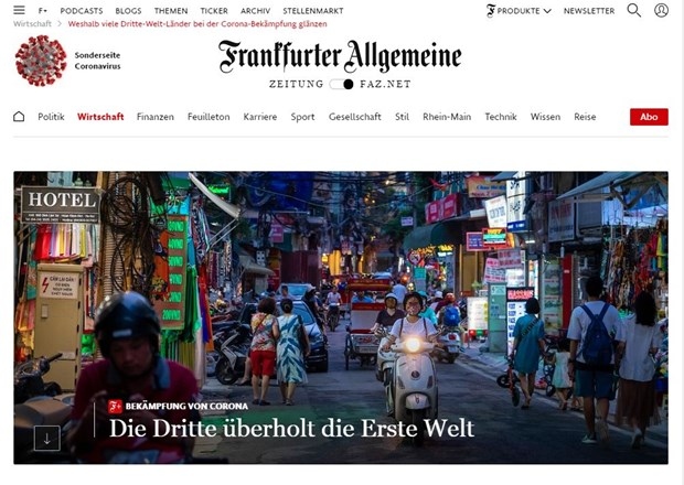 german press praises vietnam s anti-pandemic model picture 1