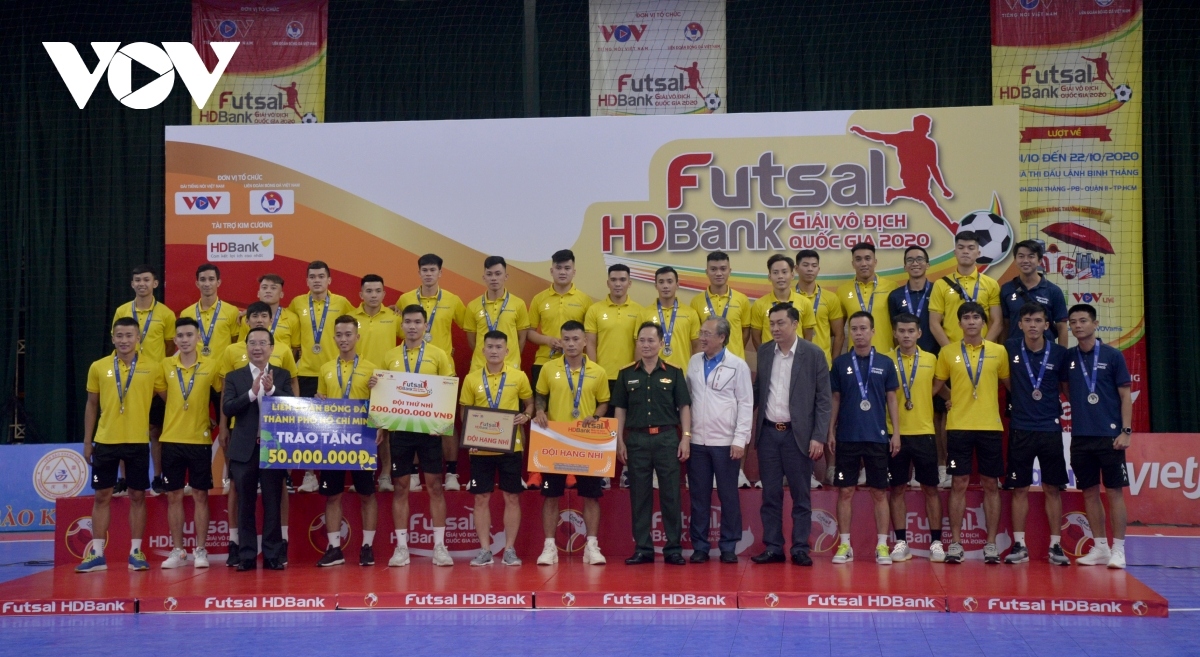 closing ceremony marks end of national futsal hdbank championship 2020 picture 7