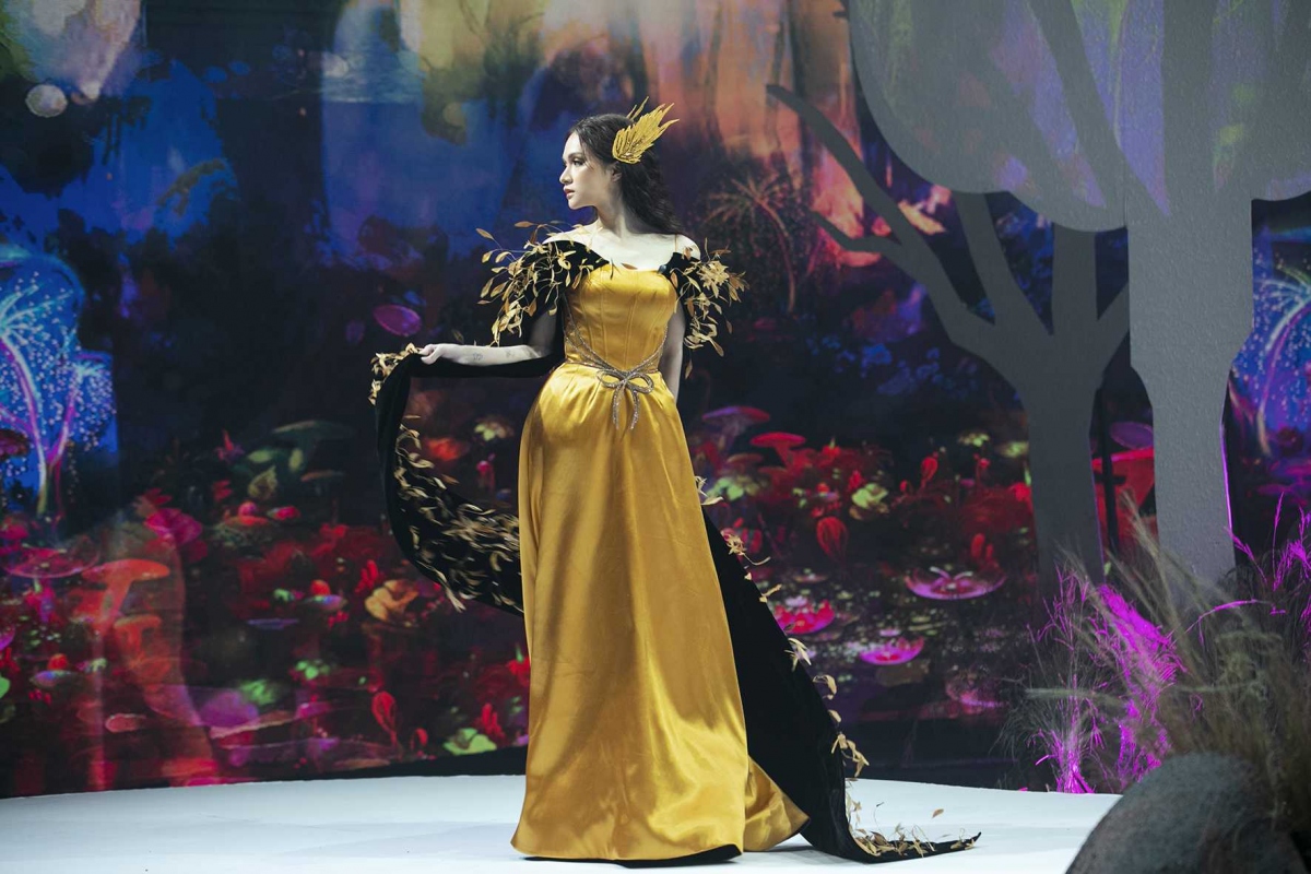 lan khuê, trương quỳnh anh catwalk mở màn vietnam junior fashion week 2020 hình ảnh 19 lan khue, truong quynh anh catwalk mo man vietnam junior fashion week 2020 hinh anh 19