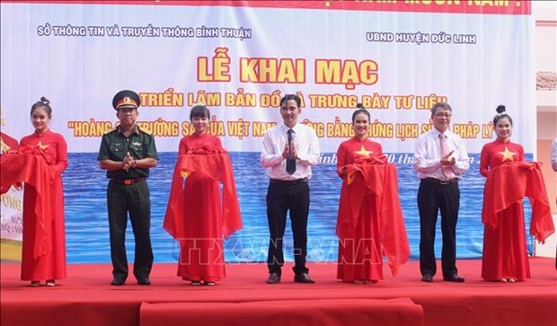hoang sa, truong sa exhibition underway in binh thuan picture 1