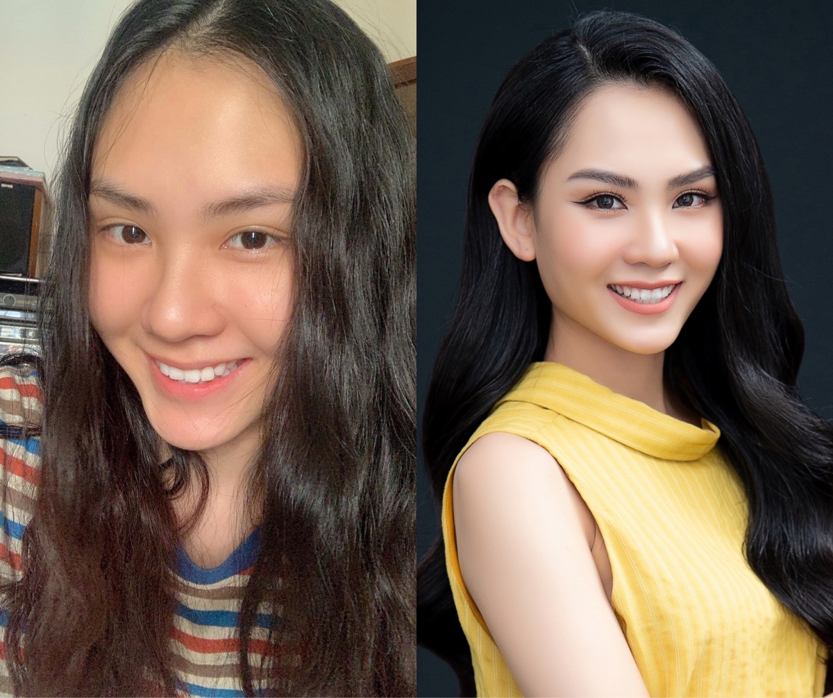 ngắm nhan sắc thí sinh hoa hậu việt nam 2020 trước và sau khi trang điểm hình ảnh 3 ngam nhan sac thi sinh hoa hau viet nam 2020 truoc va sau khi trang diem hinh anh 3