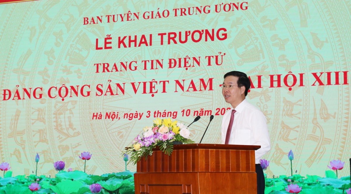 khai truong trang tin chinh thuc ve Dai hoi Dang lan thu xiii hinh anh 3