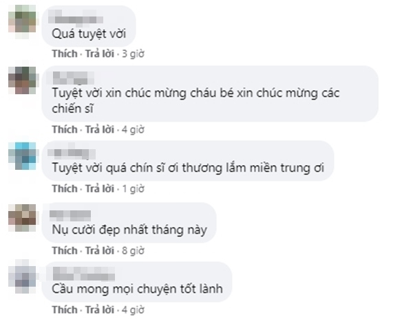 nu cuoi cua chien si tre giai cuu em be khoi nha ngap lut tinh quan dan that am ap hinh anh 3