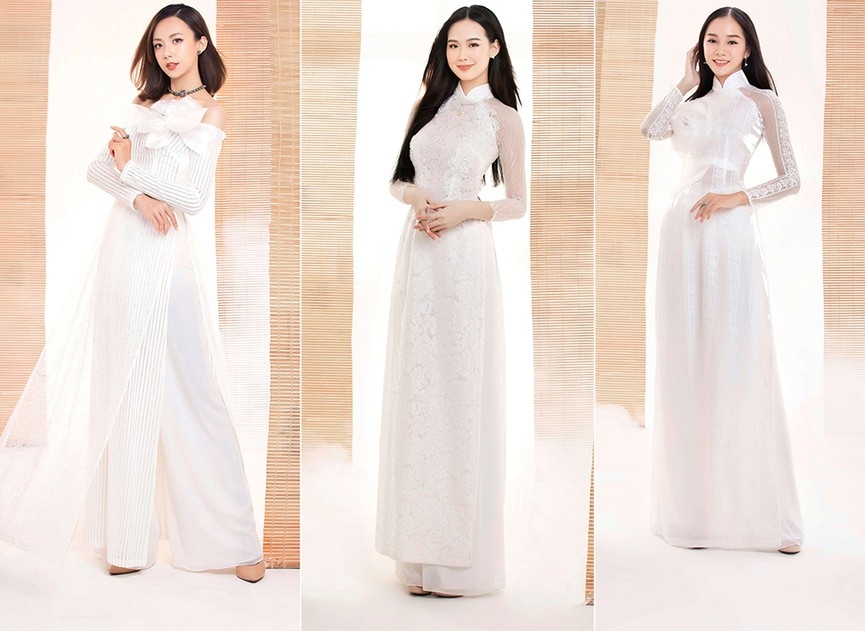 leading miss vietnam contestants shine in ao dai photo shoot picture 3