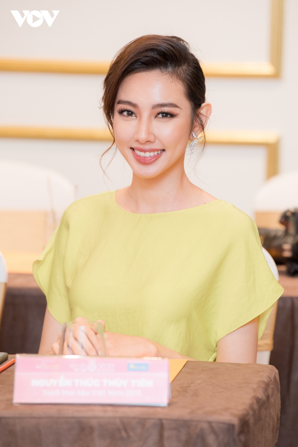 beauty queens hold press briefing ahead of miss vietnam 2020 semi-finals picture 10