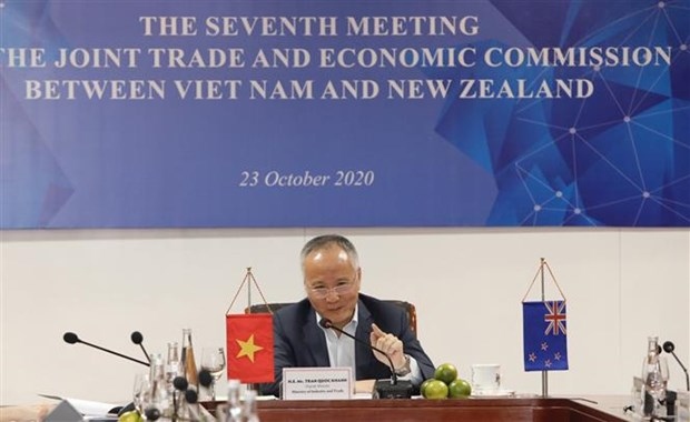 vietnam, new zealand examine ways to foster trade and economic links picture 1