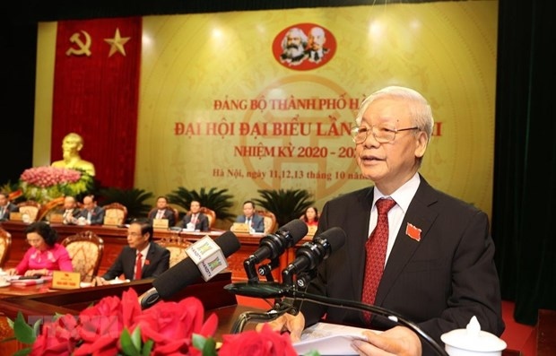 top leader demands stronger changes for hanoi s sustainable development picture 1