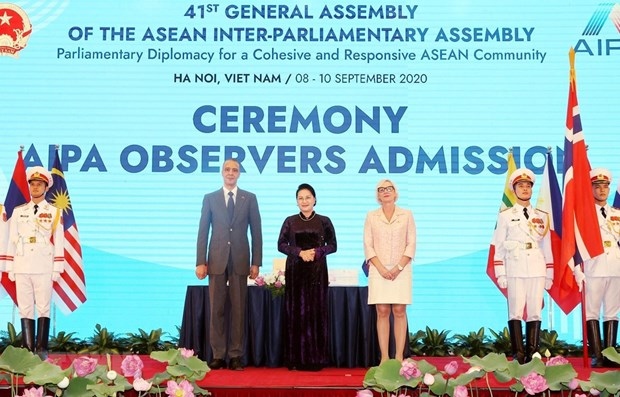 parliament leaders congratulate vietnam on aipa-41 picture 1