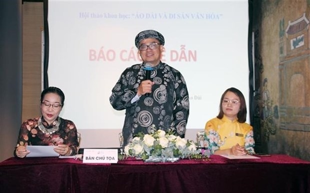 seminar emphasises role of traditional dress ao dai picture 1
