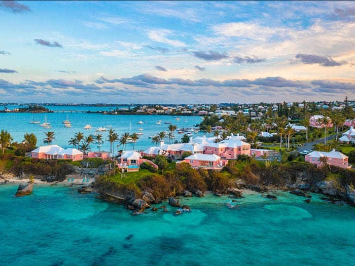 Bermuda chào đón cả người lao động và sinh viên tới cư trú. Nguồn: Cavan Images/Getty Images
