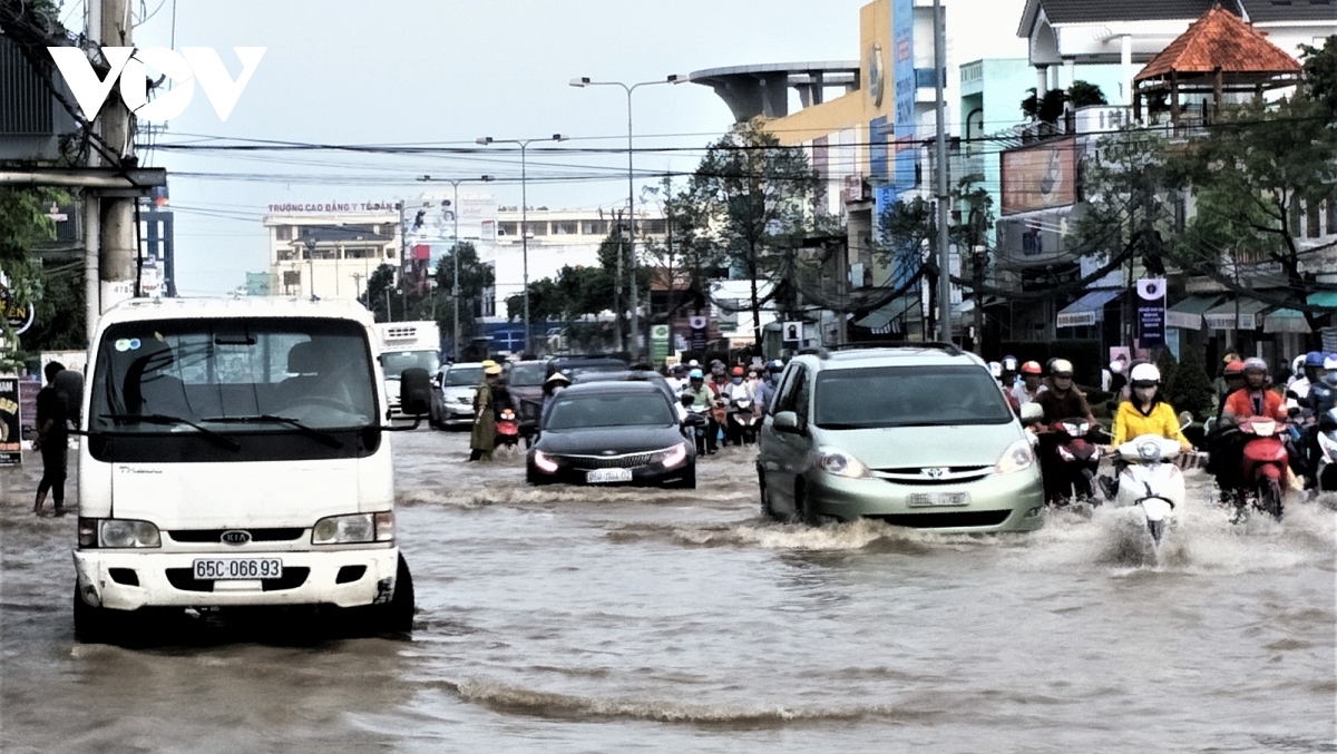 rising tides lead to flood warning level 3 being issued in mekong delta region picture 6