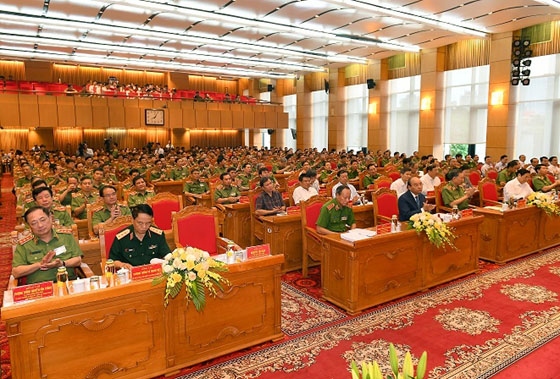 tang cuong xay dung luc luong cong an trong sach, vung manh hinh anh 2