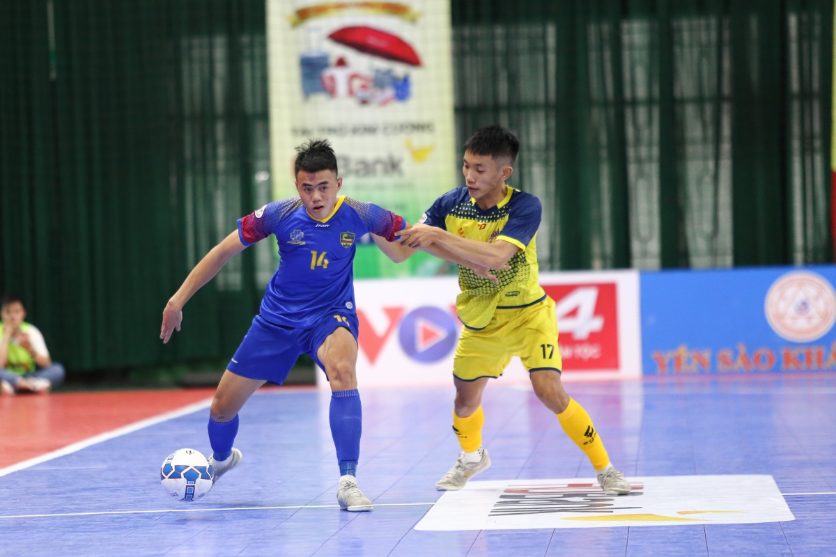 futsal hdbank vDqg 2020 phan cong sac ben, quang nam ha guc cao bang hinh anh 1