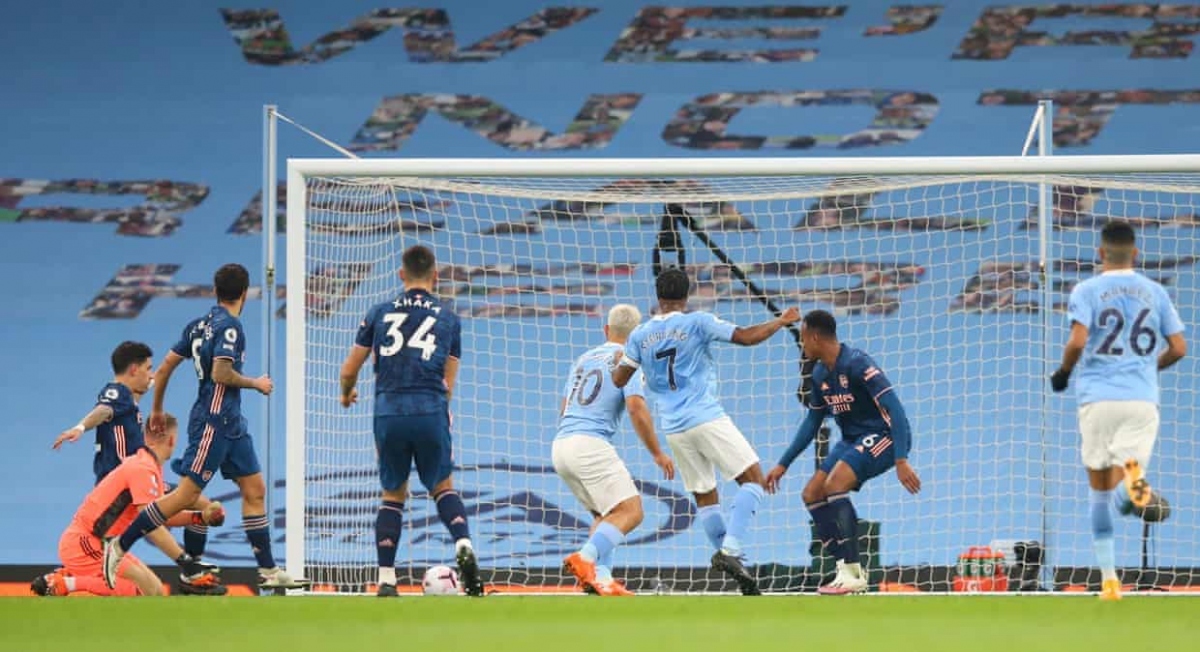 sterling lập công, man city nhọc nhằn đả bại arsenal tại etihad hình ảnh 6 sterling lap cong, man city nhoc nhan da bai arsenal tai etihad hinh anh 6