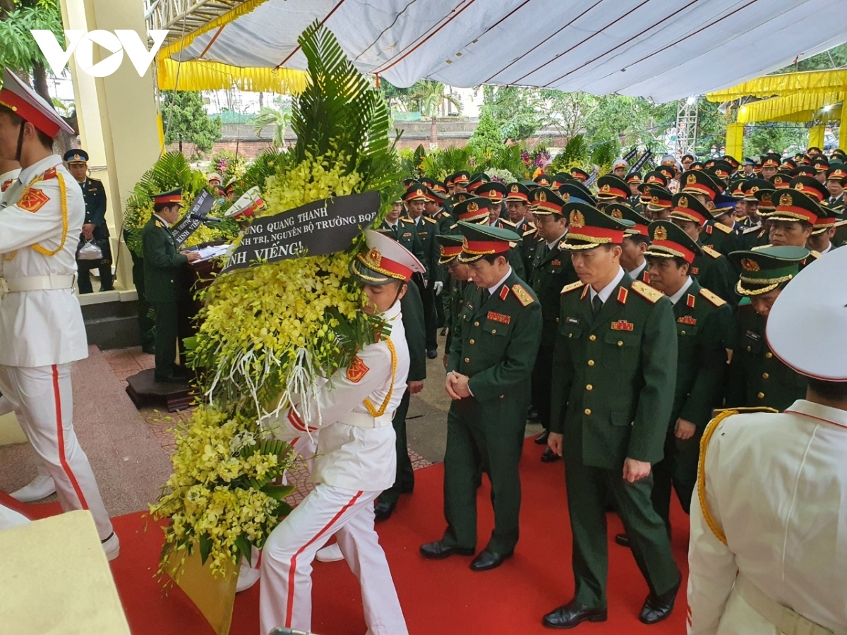 Lễ viếng, truy điệu và tiễn đưa 13 Liệt sĩ về nơi an nghỉ cuối cùng