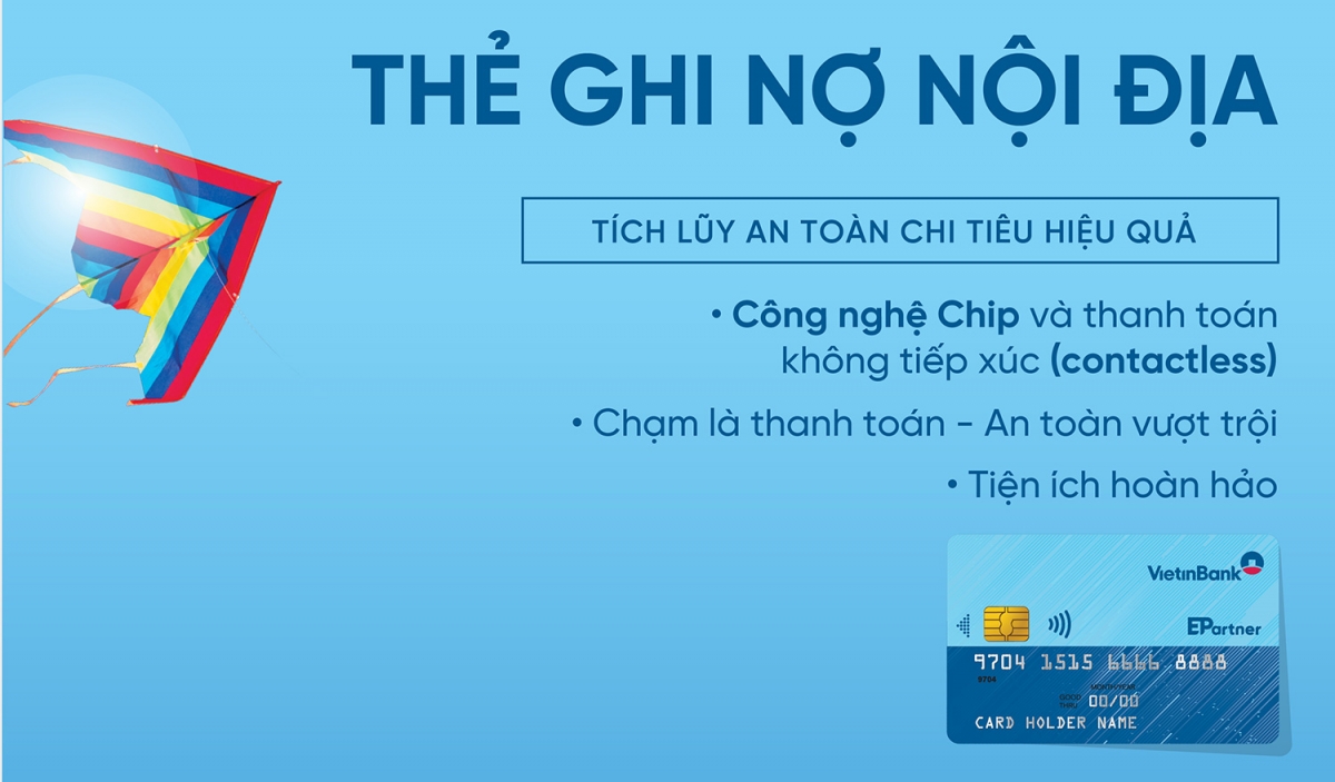 Chip Contactless - Công nghệ thanh toán không chạm của ATM E-Partner VietinBank