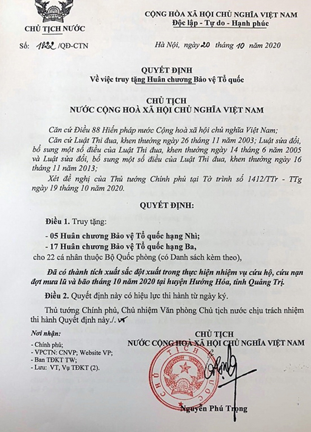 truy tặng bằng tổ quốc ghi công cho 22 cán bộ, chiến sĩ Đoàn ktqp 337 hy sinh hình ảnh 2 truy tang bang to quoc ghi cong cho 22 can bo, chien si Doan ktqp 337 hy sinh hinh anh 2