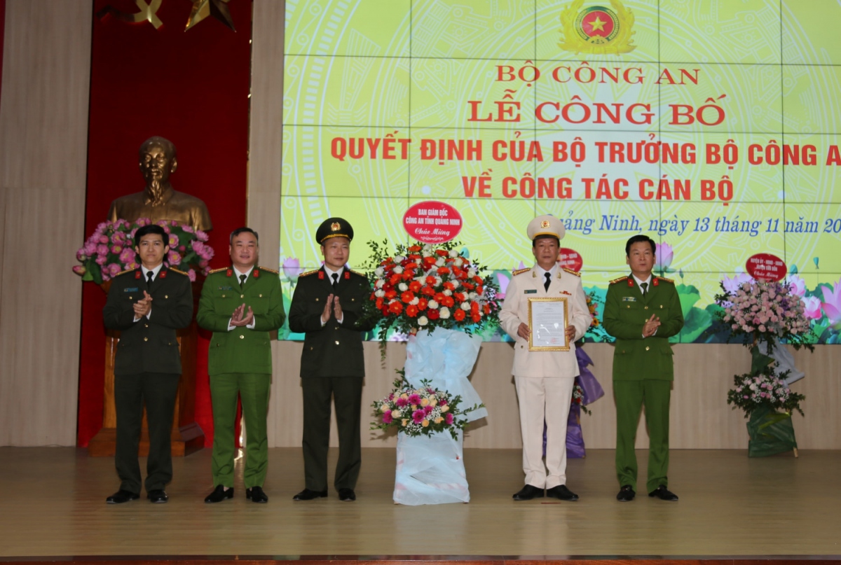 truong cong an huyen van Don duoc bo nhiem lam pgD cong an tinh quang ninh hinh anh 2