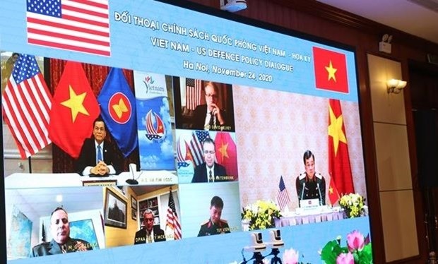 2020 vietnam - us defence policy dialogue held online picture 1