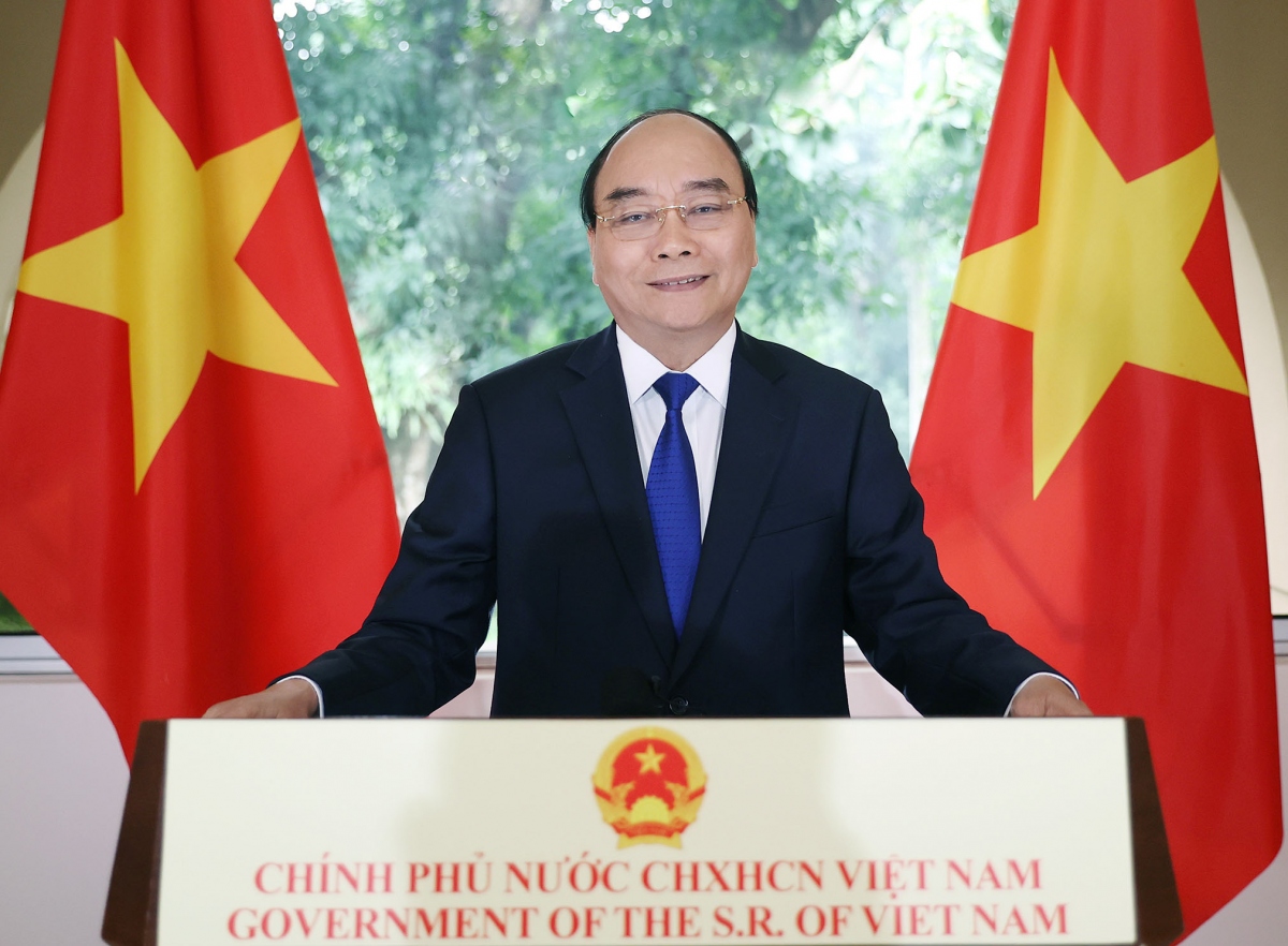 thu tuong nguyen xuan phuc gui thong diep den dien dan hoa binh paris hinh anh 1