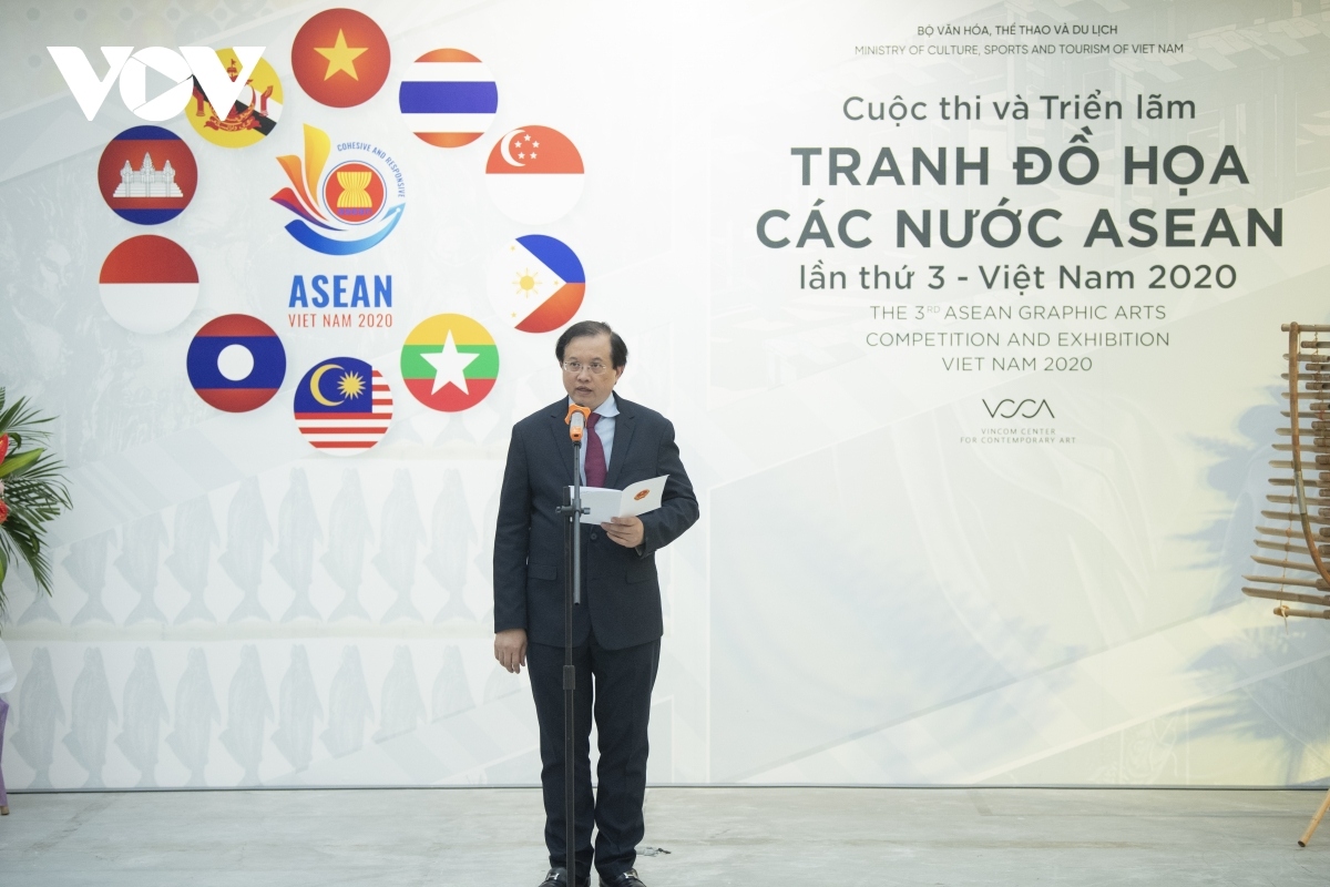third asean graphic arts competition and exhibition gets underway in hanoi picture 2