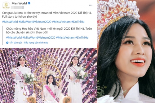 miss world congratulates miss vietnam 2020 winner picture 1