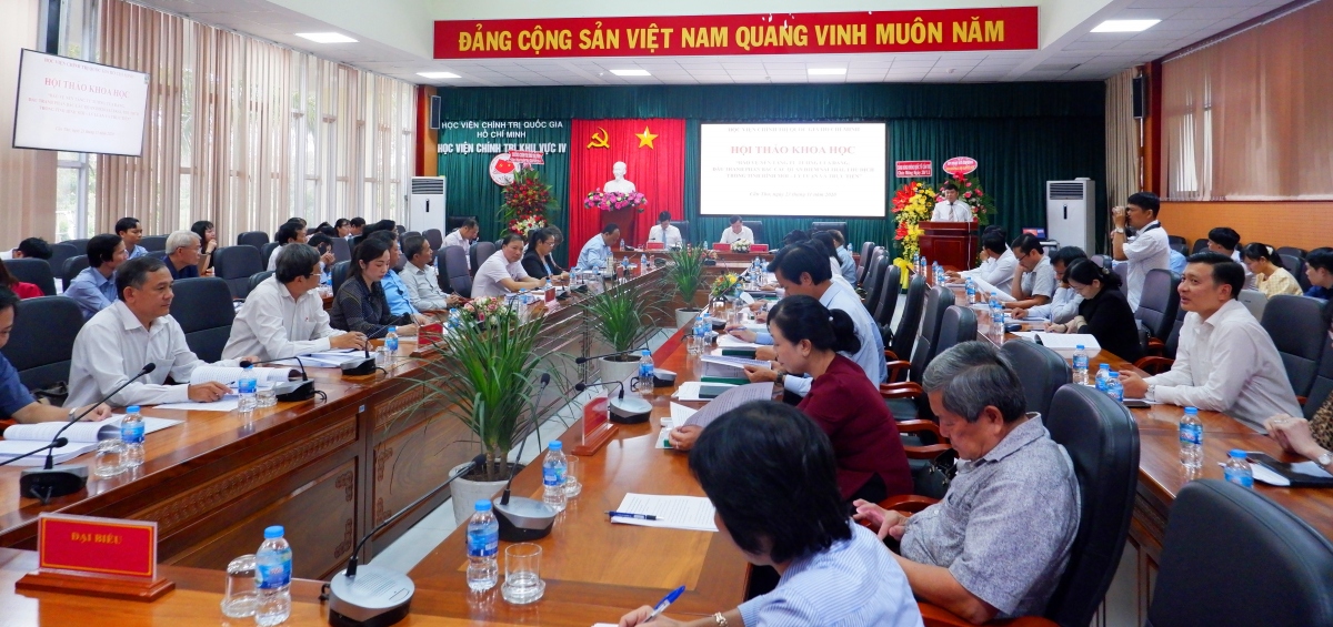 Hội thảo khoa học về bảo vệ nền tảng tư tưởng của Đảng