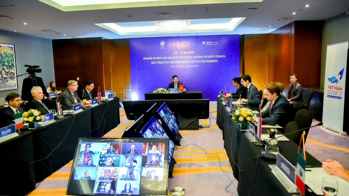 vietnam hosts virtual unsc meeting of e10-i5 members picture 2