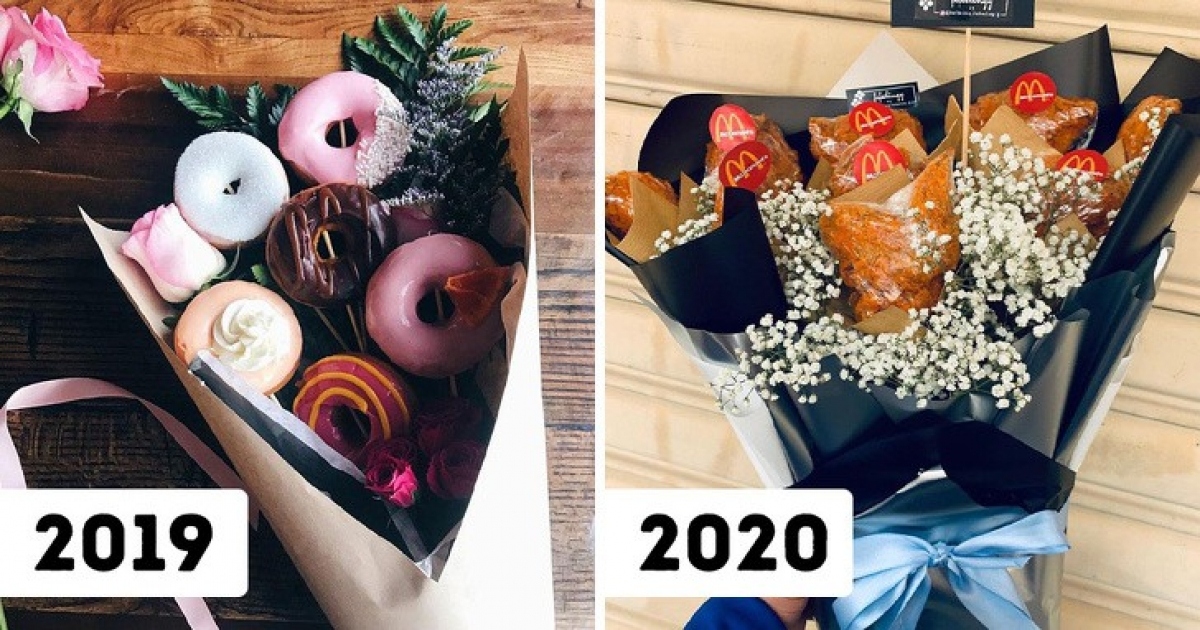 unique bouquets made using wide range of food picture 5
