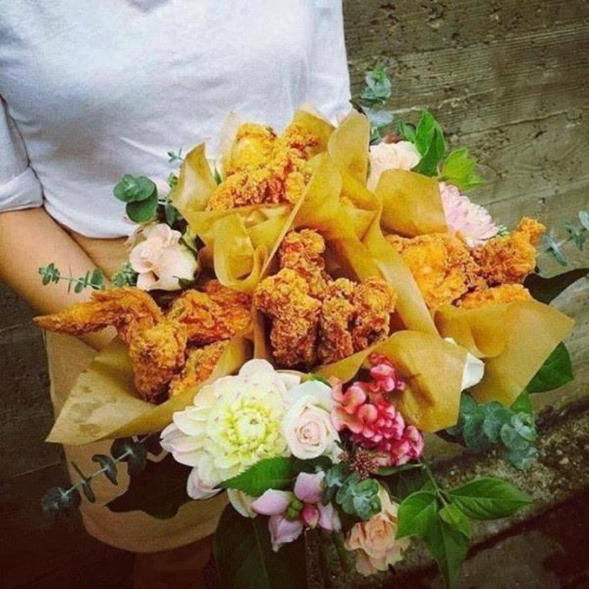 unique bouquets made using wide range of food picture 6