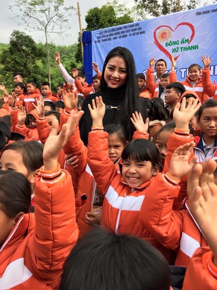 Hoa hậu Nguyễn Ngọc Anh.