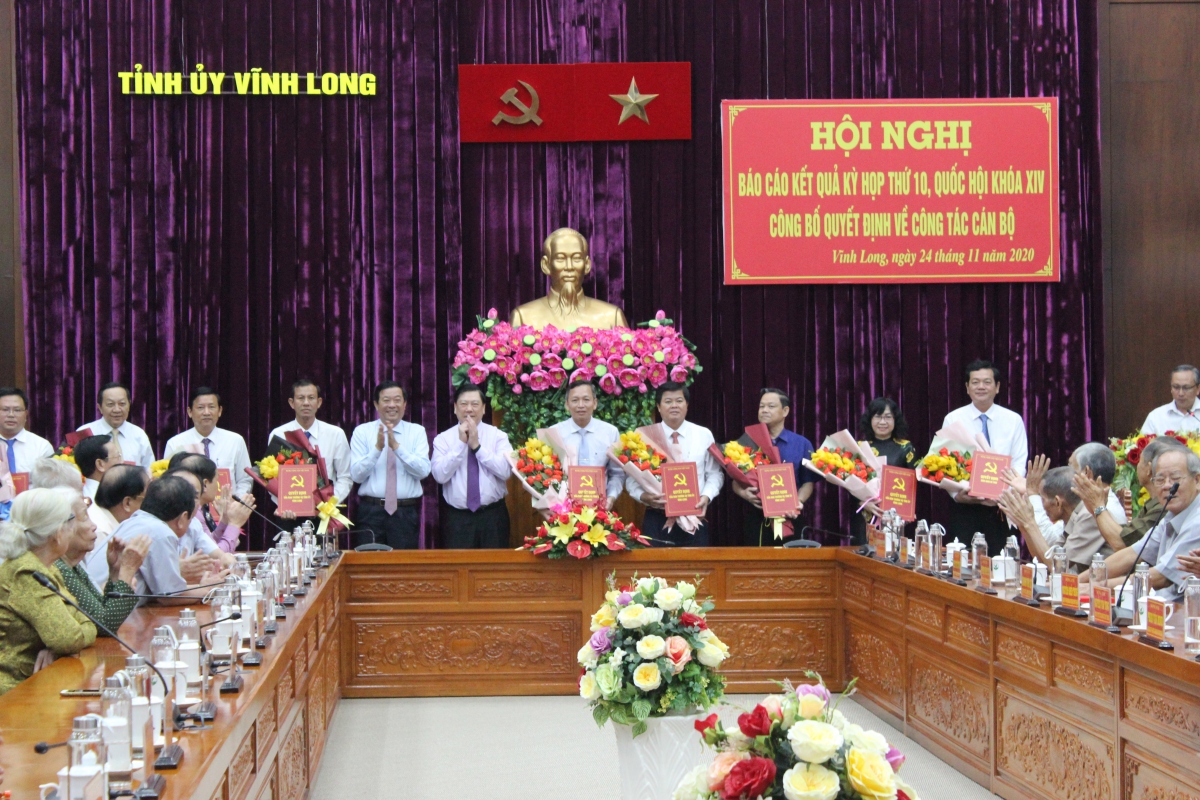 Vĩnh Long phân công nhiệm vụ cho các thành viên trong Ban Thường vụ