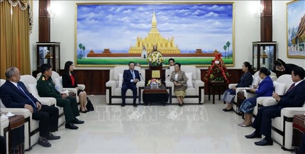 vietnamese ambassador congratulates laos on 45th national day picture 1