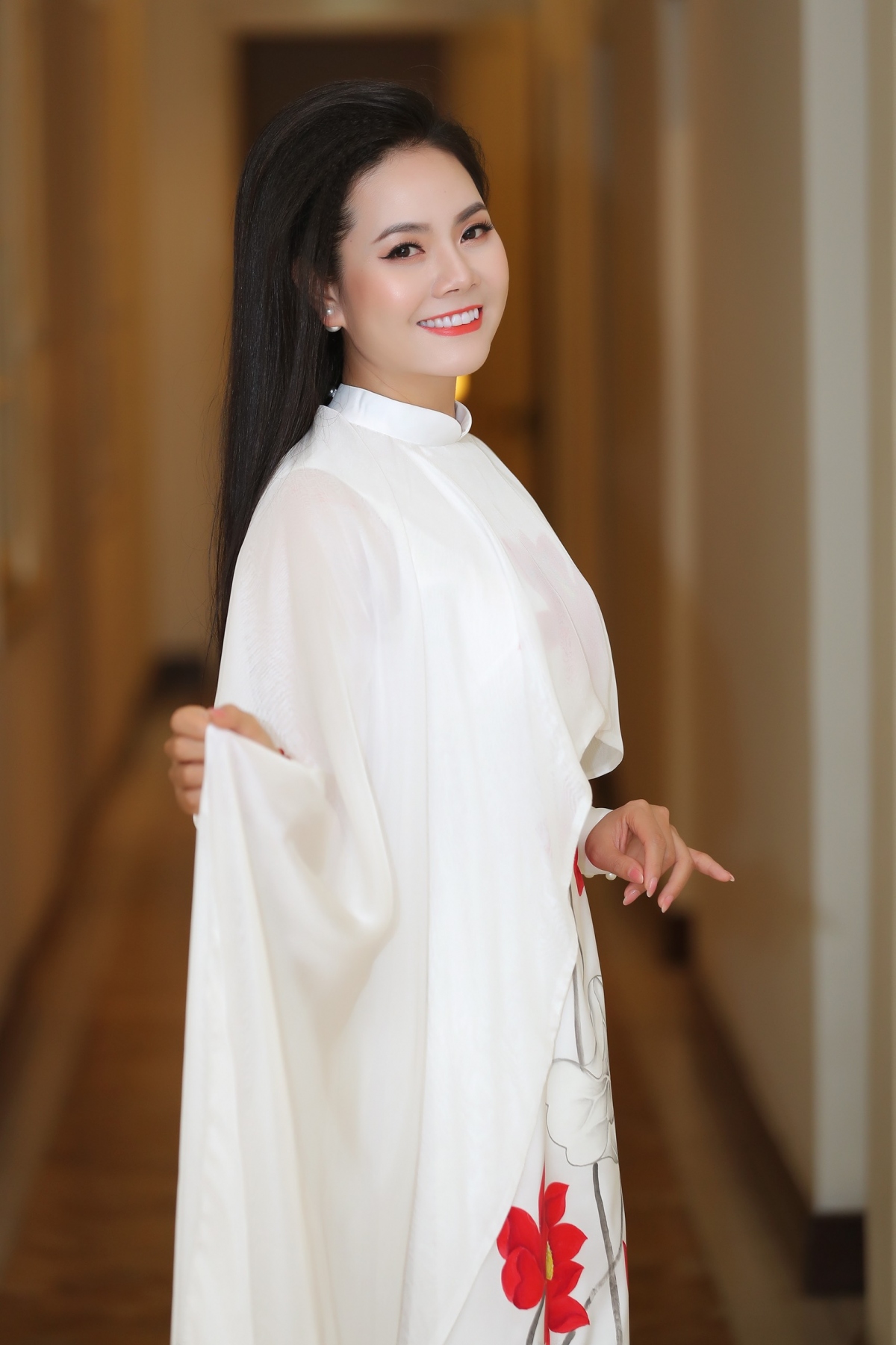 luong nguyet anh gia dinh nghe si piano Dao thu le la hinh mau ly tuong cua toi hinh anh 1