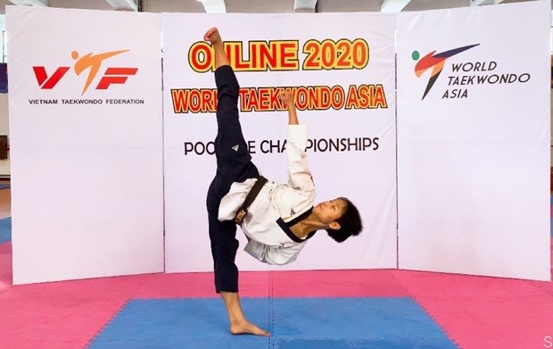 martial artist wins bronze at virtual 2020 taekwondo asia champs picture 1