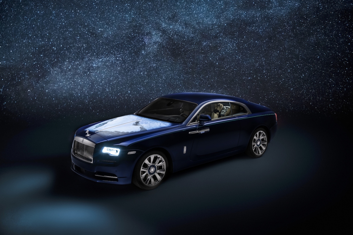 Cận cảnh Rolls-Royce Wraith cá nhân hóa lấy cảm hứng từ trái đất ...